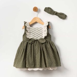 LEMA BABY DRESS BANDANASI İLE BİRLİKTE