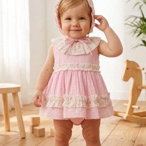 ELLİE BABY ROMPER HAT SET